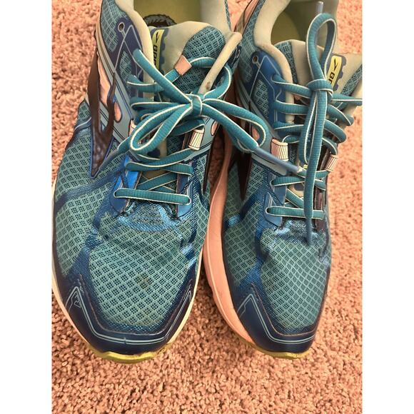 Brooks Ravenna 7 R7 Running Shoes Athletic Sneakers Blue Green Women's Size 11 - Picture 7 of 12
